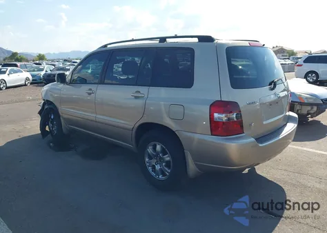 2005 Toyota Highlander V6 from USA, damaged, VIN JTEDP21A850086211